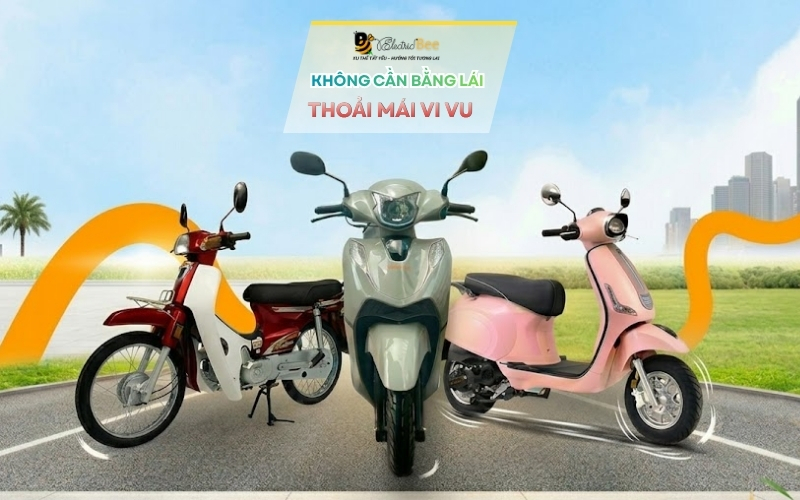 Mua xe máy điện tốt nhất Việt Nam tại Electric Bee