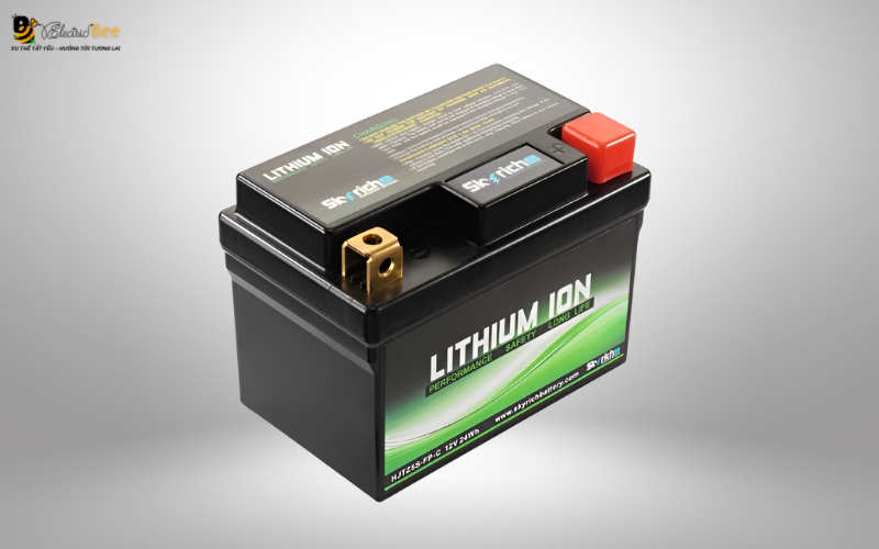Pin Lithium-Ion mật độ năng lượng cao sử dụng phổ biến trên xe điện hiện đại