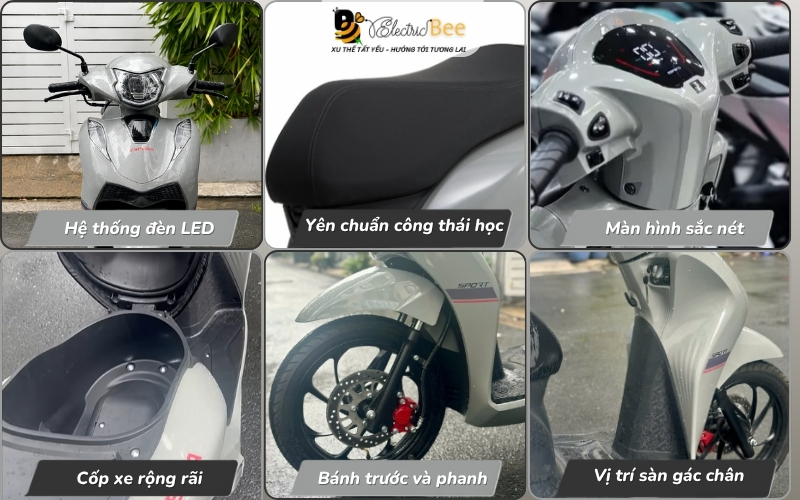 Những tính năng nổi bật của xe ga ESPERO 50 VELIA