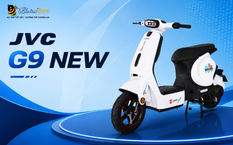 Xe đạp điện JVC G9 new chính hãng, đẳng cấp thời trang