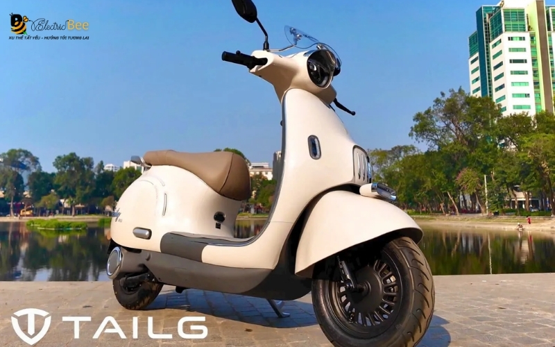 Xe máy điện TAILG R60 - Nhỏ gọn, mạnh mẽ, đi tới 100km/lần sạc