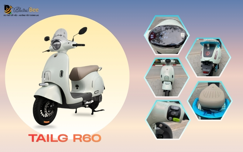 Trang bị tiện ích của xe điện TAILG R60 tiện nghi