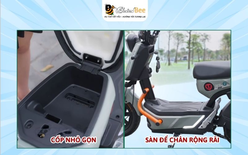 Các tiện ích thông minh tiện lợi của xe máy điện TAILG GX30