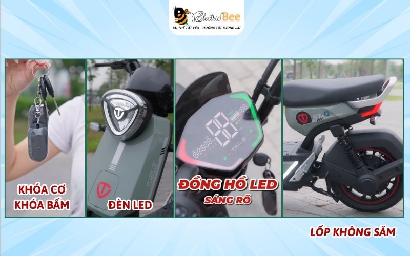 Tính năng an toàn nổi bật của xe điện TAILG GX30