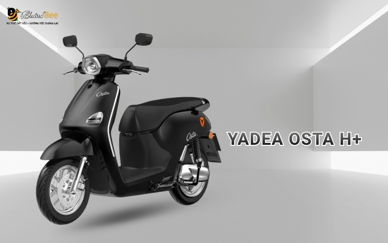 Xe máy điện YADEA OSTA H+ thời trang, cổ điển, không cần bằng lái