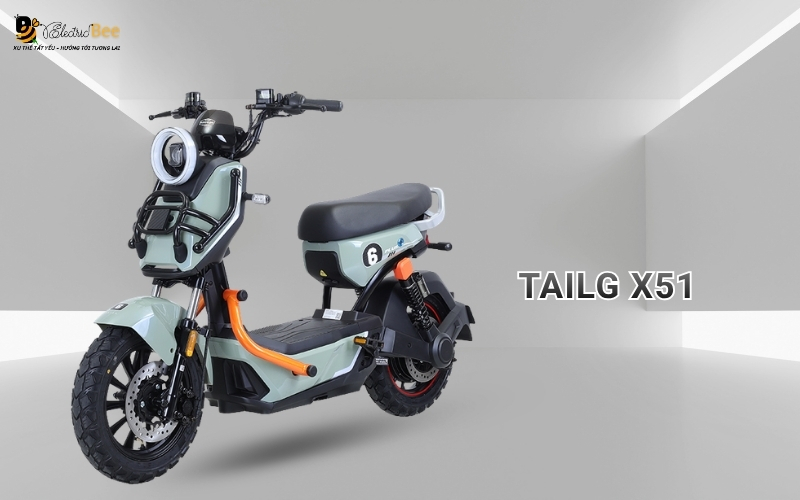 Xe đạp điện TAILG X51 sở hữu thiết kế khỏe khoắn, năng động