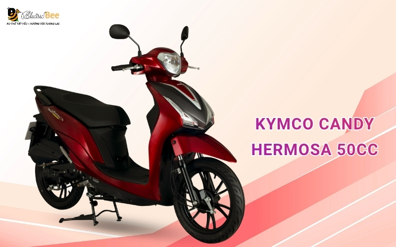 Xe Kymco Candy Hermosa 50cc cho nữ sở hữu động cơ mạnh mẽ