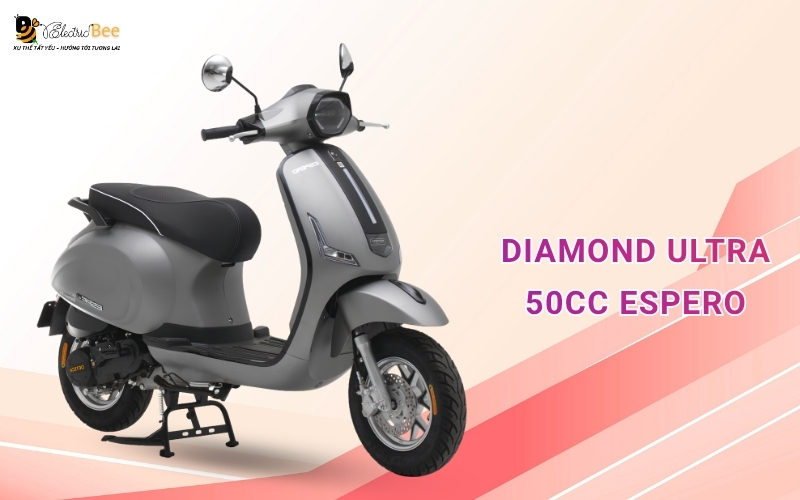 Xe Diamond Ultra 50cc Espero tiết kiệm nhiên liệu
