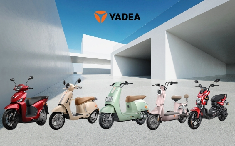Yadea là một trong những hãng xe máy điện lớn nhất thế giới
