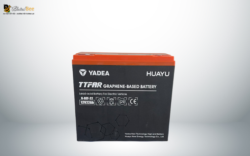 Ắc quy Yadea TTFAR cao cấp cho xe máy điện, bền bỉ và an toàn