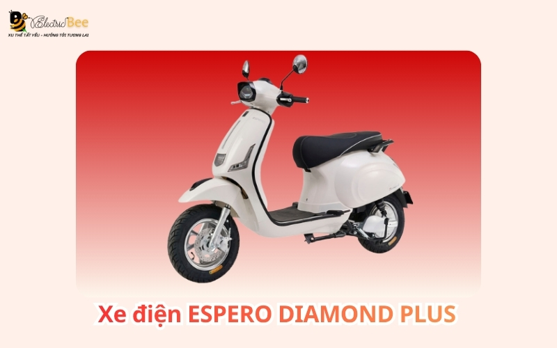 Xe máy điện Espero Diamond Plus là mẫu xe tay ga nhỏ gọn