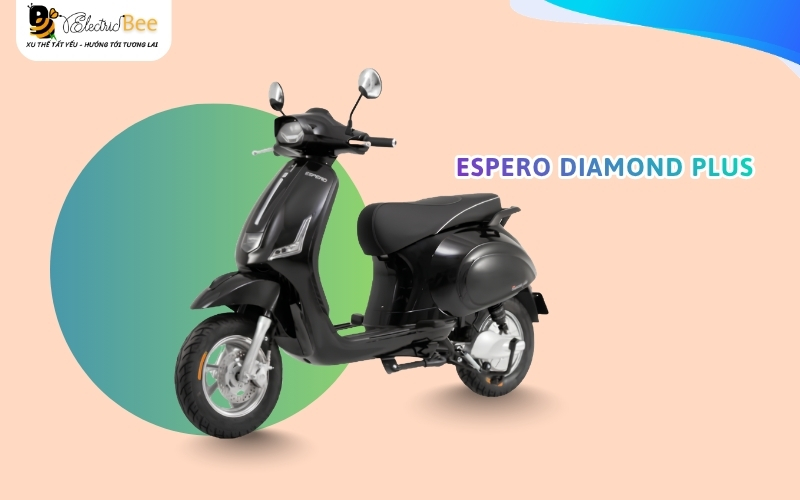 Xe máy điện cho nam Espero Diamond Plus có trọng lượng nhẹ