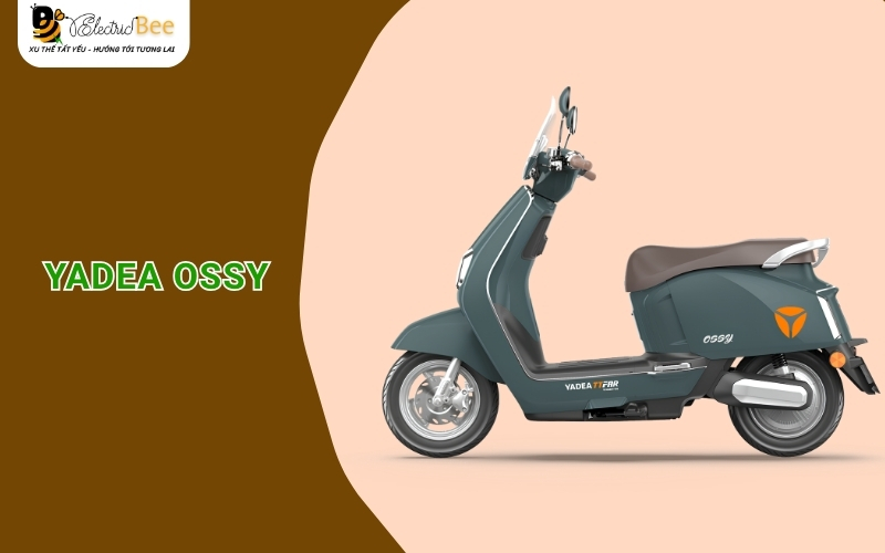 Xe máy điện YADEA OSSY có dung tích cốp lớn