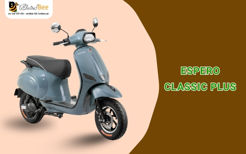 Xe điện cho nữ Espero Classic Plus tích hợp nhiều công nghệ thông minh