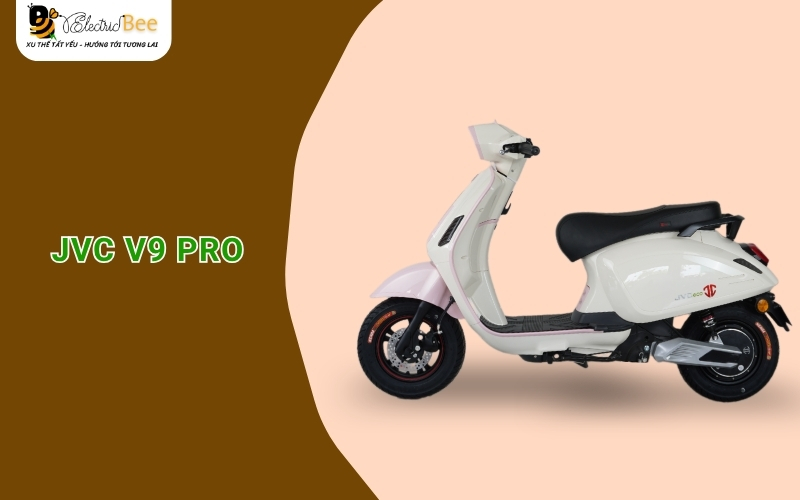 Xe máy điện JVC V9 Pro sở hữu khoá parking an toàn