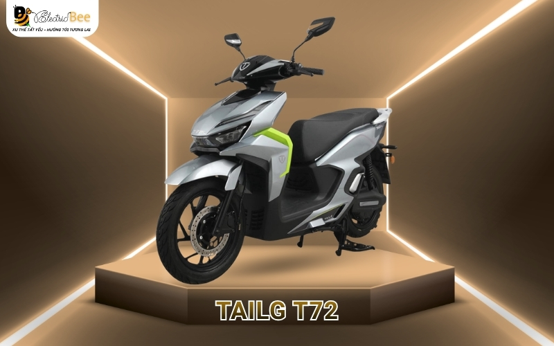 Xe máy điện TAILG T72 sở hữu động cơ điện khỏe khoắn, leo dốc ổn định