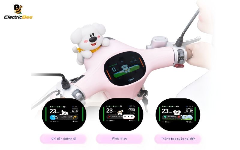 Màn hình TFT 4,3 inch YADEA OMEE H