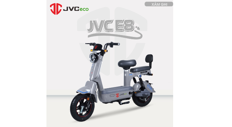 XE ĐẠP ĐIỆN JVC E8