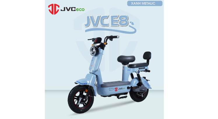 XE ĐẠP ĐIỆN JVC E8