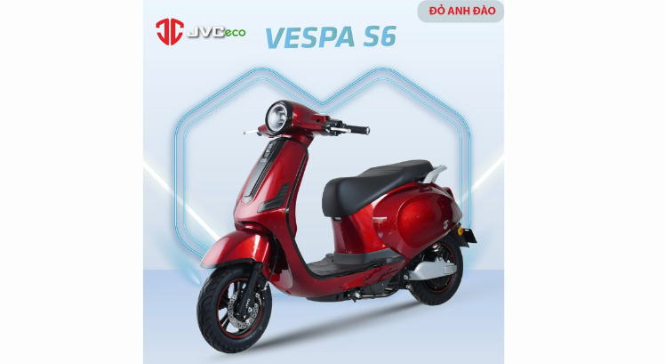 XE MÁY ĐIỆN VESPA JVC S6