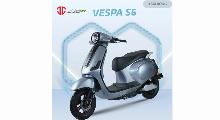 XE MÁY ĐIỆN VESPA JVC S6