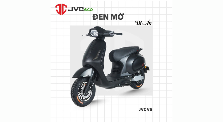 XE MÁY ĐIỆN JVC VESPA V6