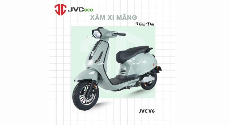 XE MÁY ĐIỆN JVC VESPA V6