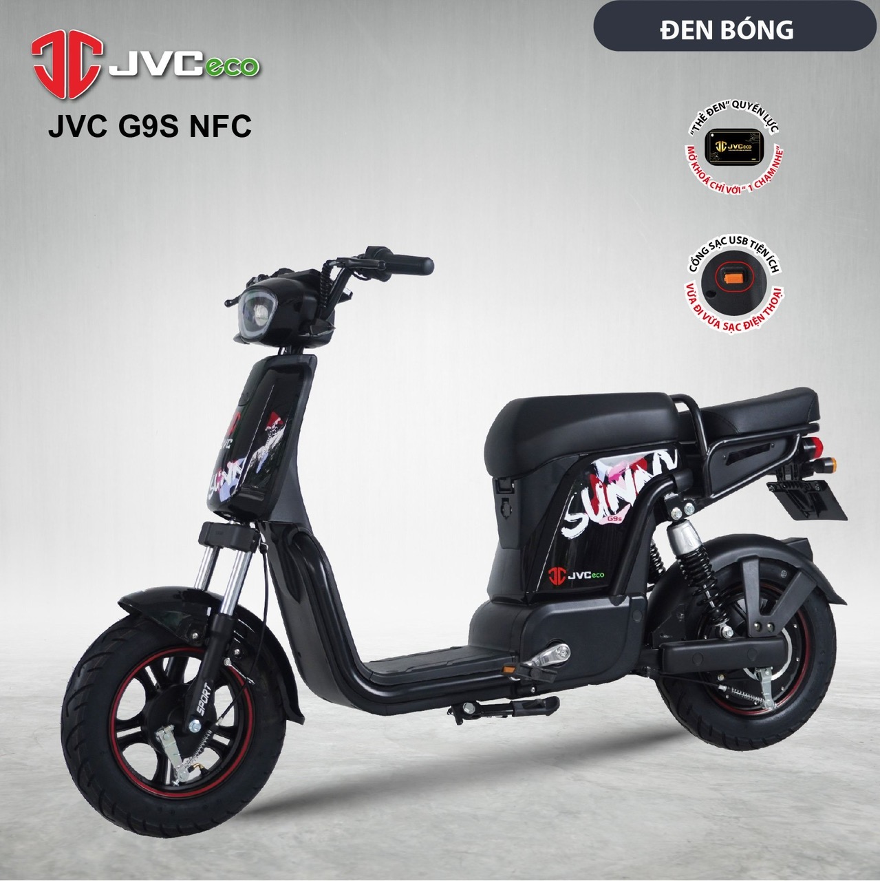 XE ĐẠP ĐIỆN JVC G9S NFC