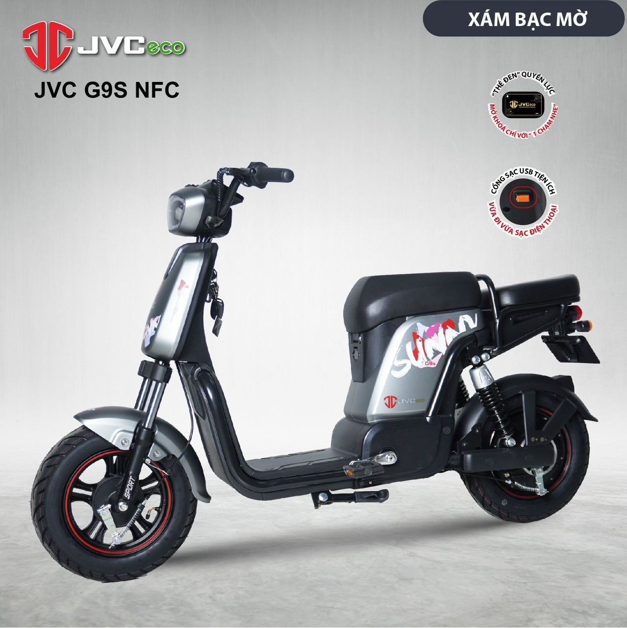XE ĐẠP ĐIỆN JVC G9S NFC