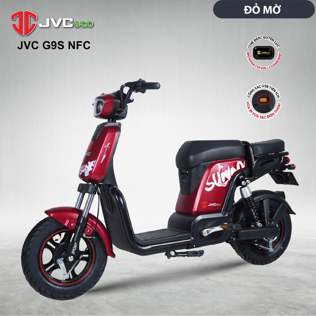 XE ĐẠP ĐIỆN JVC G9S NFC