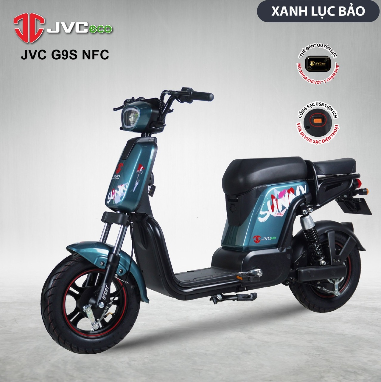 XE ĐẠP ĐIỆN JVC G9S NFC