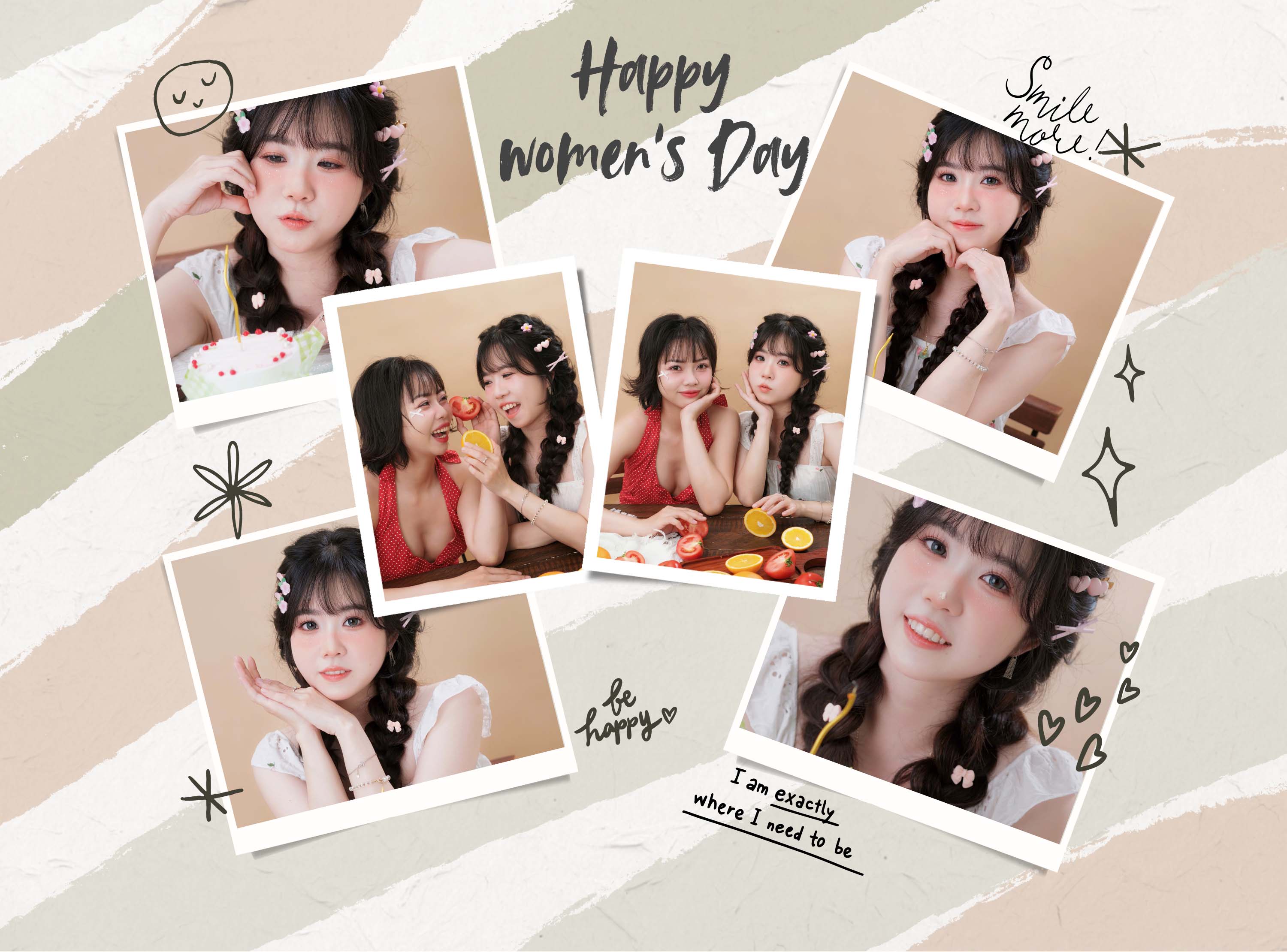 Mẫu in WOMEN'S DAY 20-10