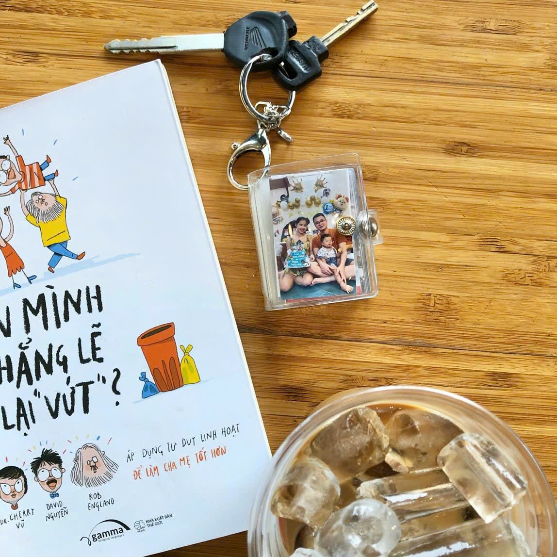 Móc chìa khoá album hình, móc khoá cặp