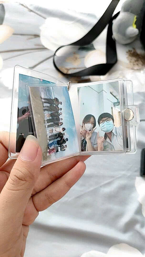 Móc chìa khoá album hình, móc khoá cặp