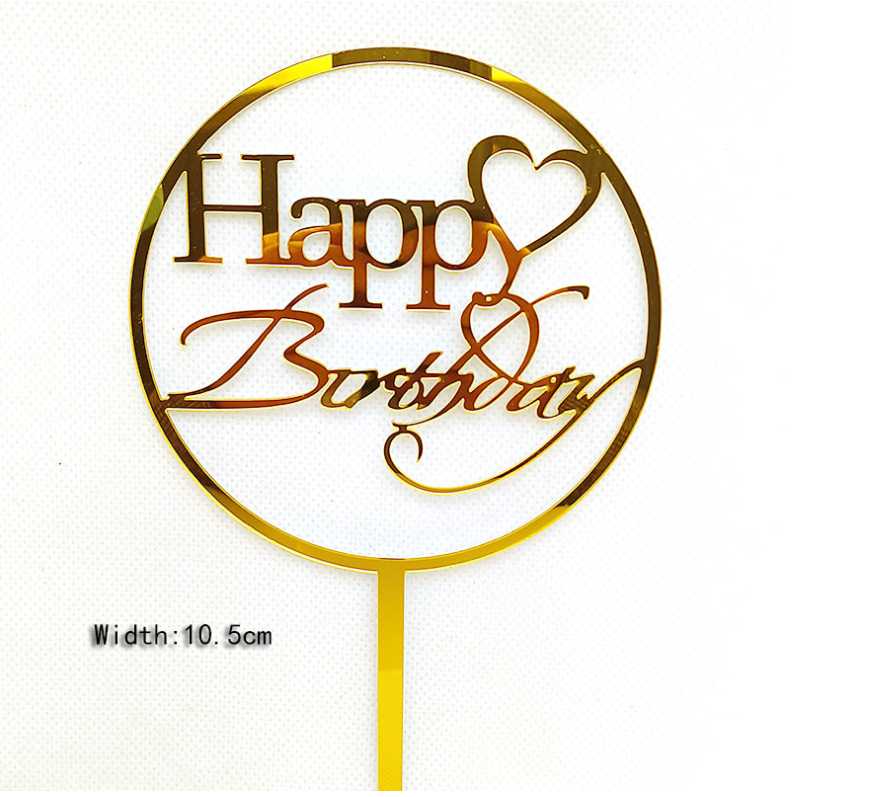 Túi 10 thẻ HPBD tim tròn
