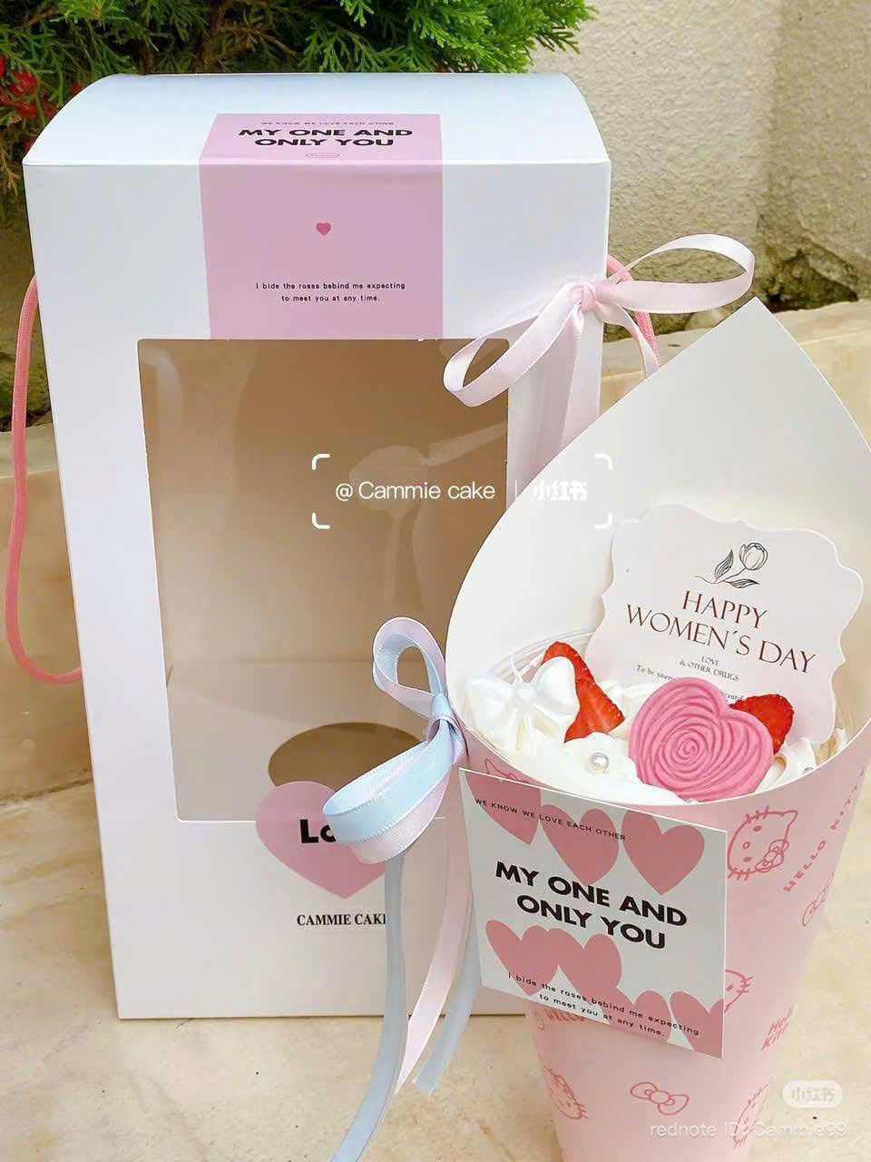 Set 5 Hộp Ốc Quế Đựng Bánh, Hoa