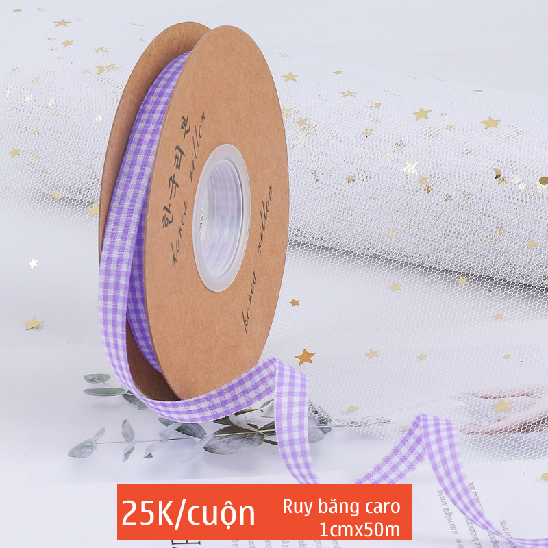 Ruy băng Caro/ 1cm