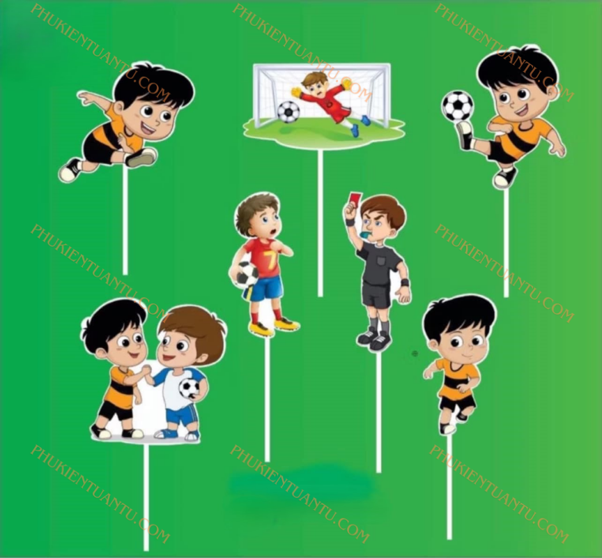 Set giấy: Bóng đá 15