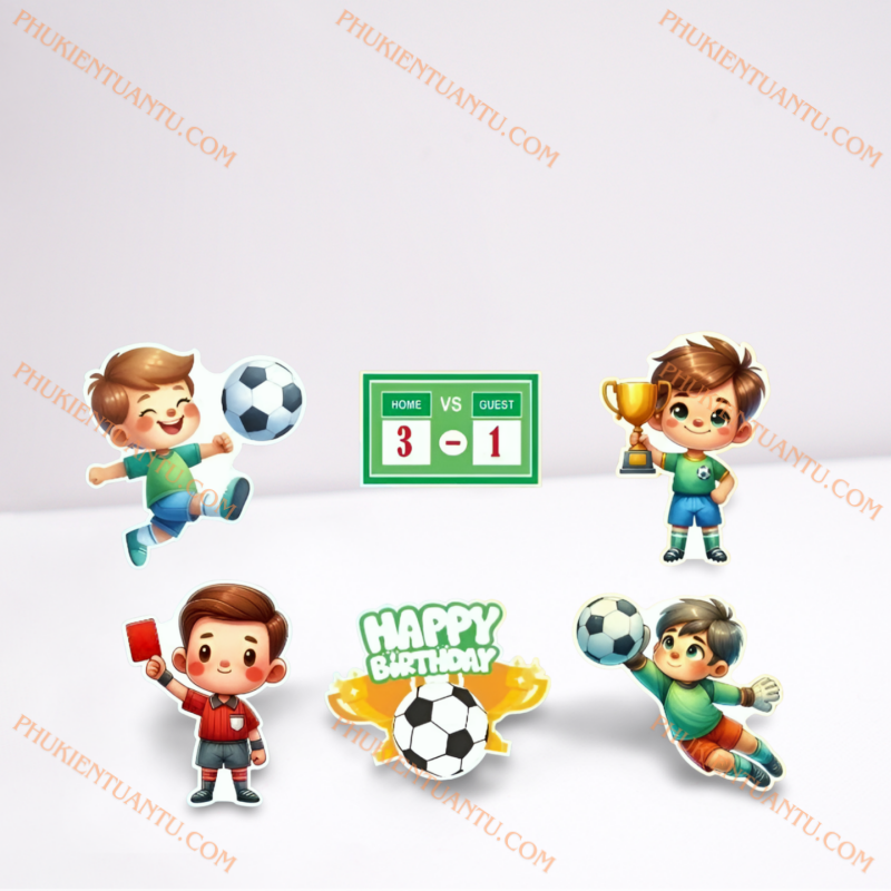 Set giấy: Bóng đá 11