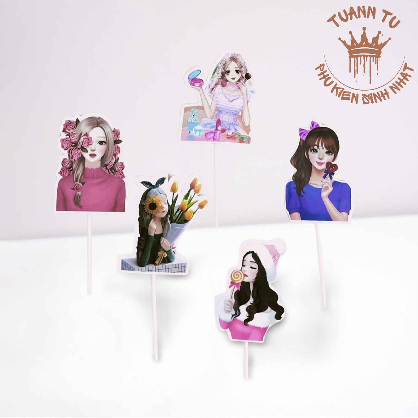 Set giấy: Nữ 1