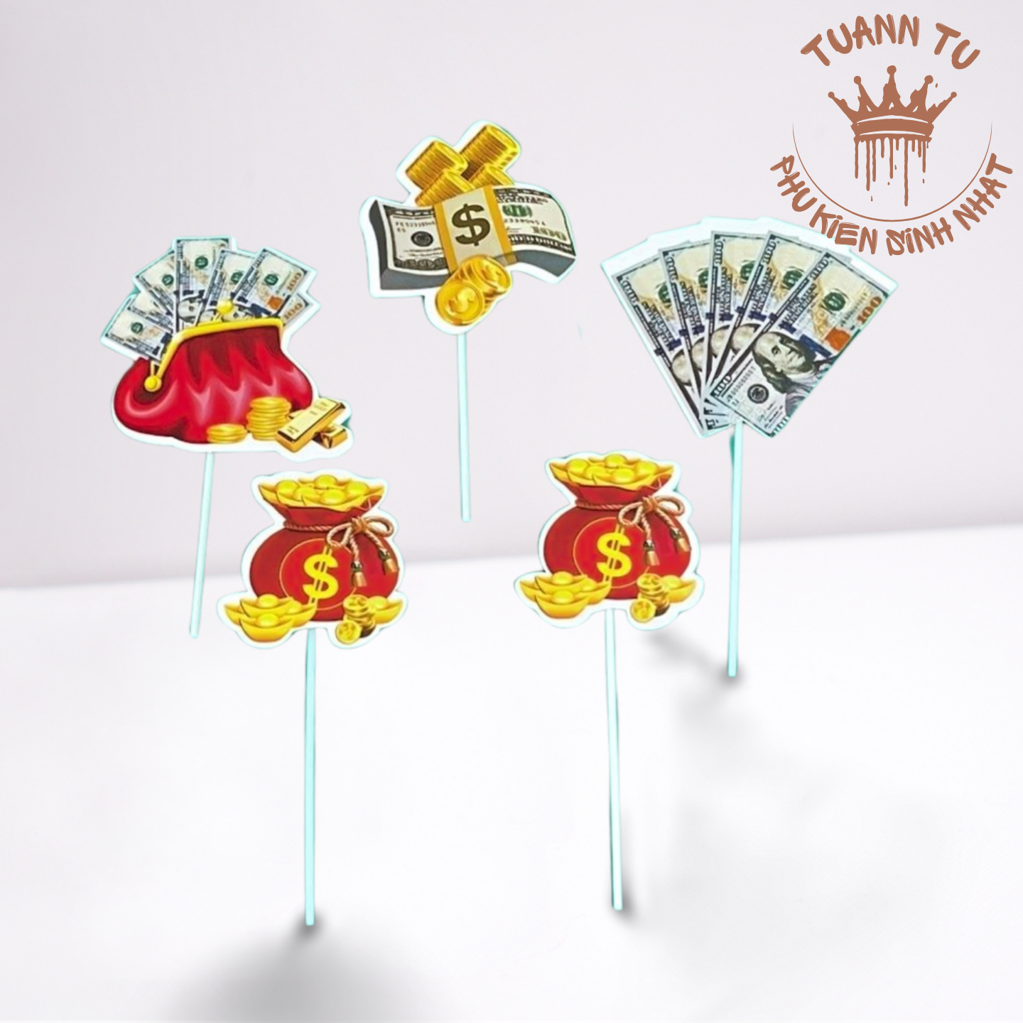 Set giấy: Tiền, đô la $6
