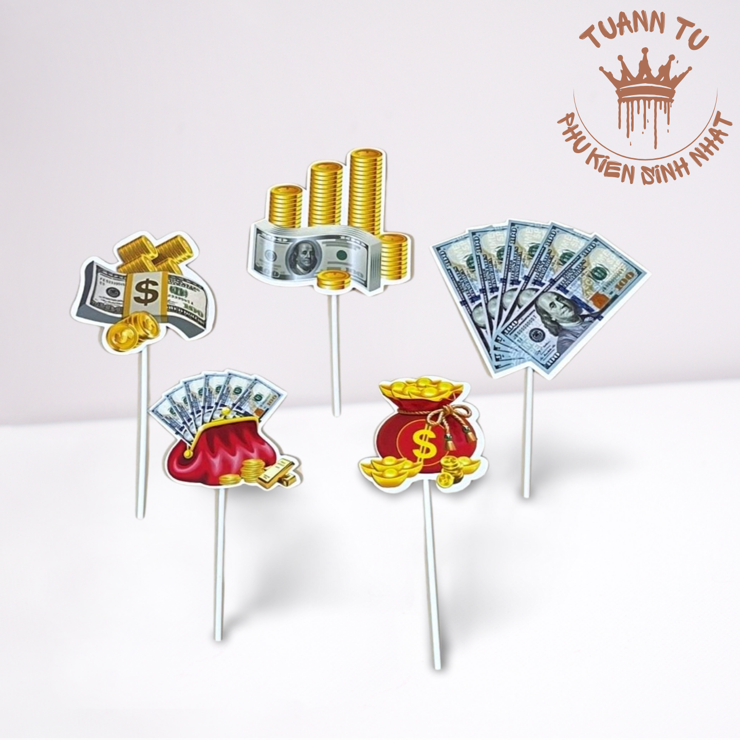 Set giấy: Tiền, đô la $7