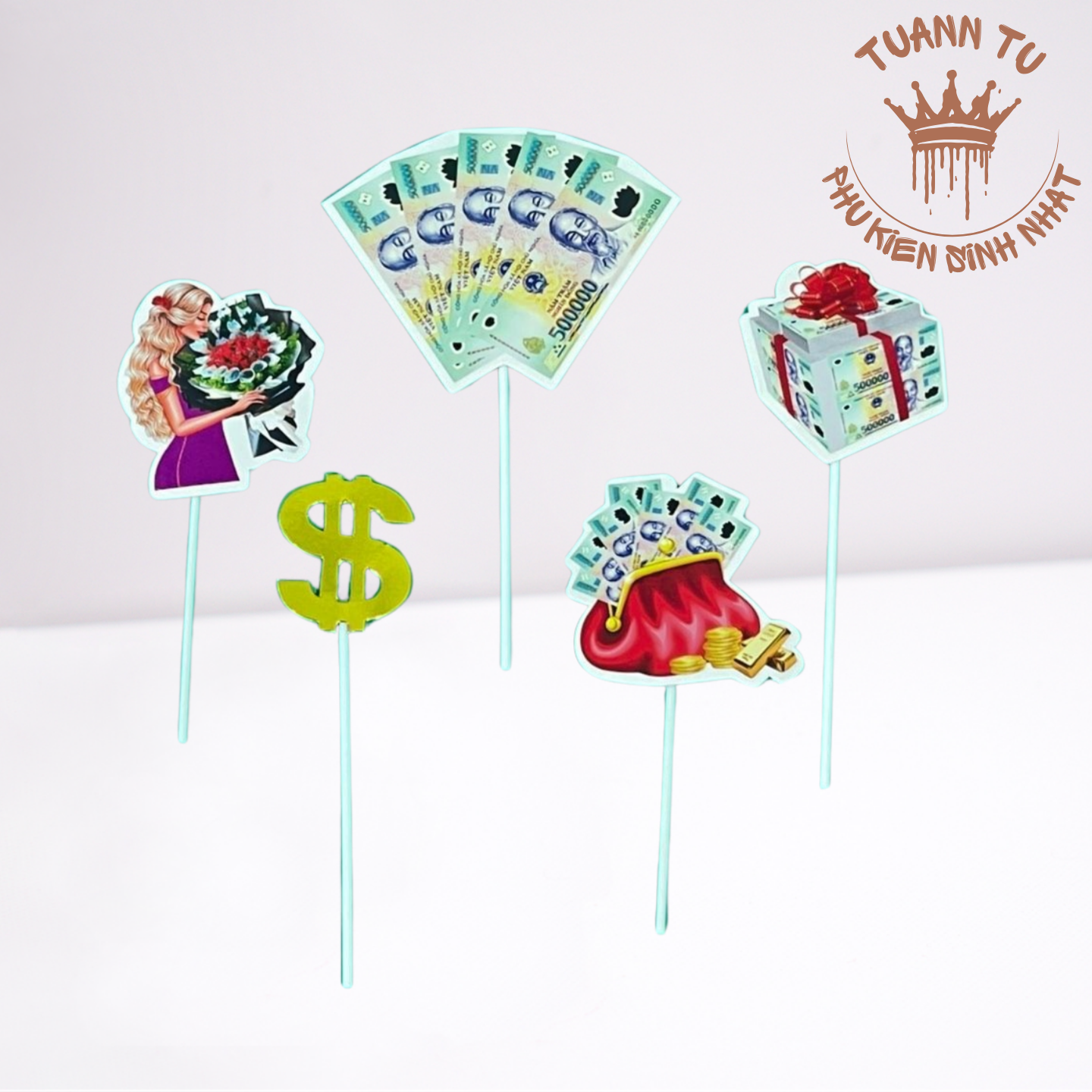 Set giấy: Tiền, đô la $8
