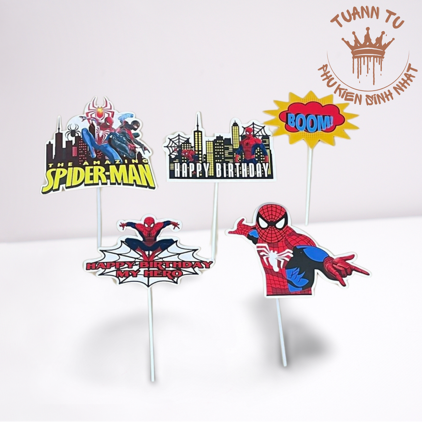 Set giấy: Người nhện 6