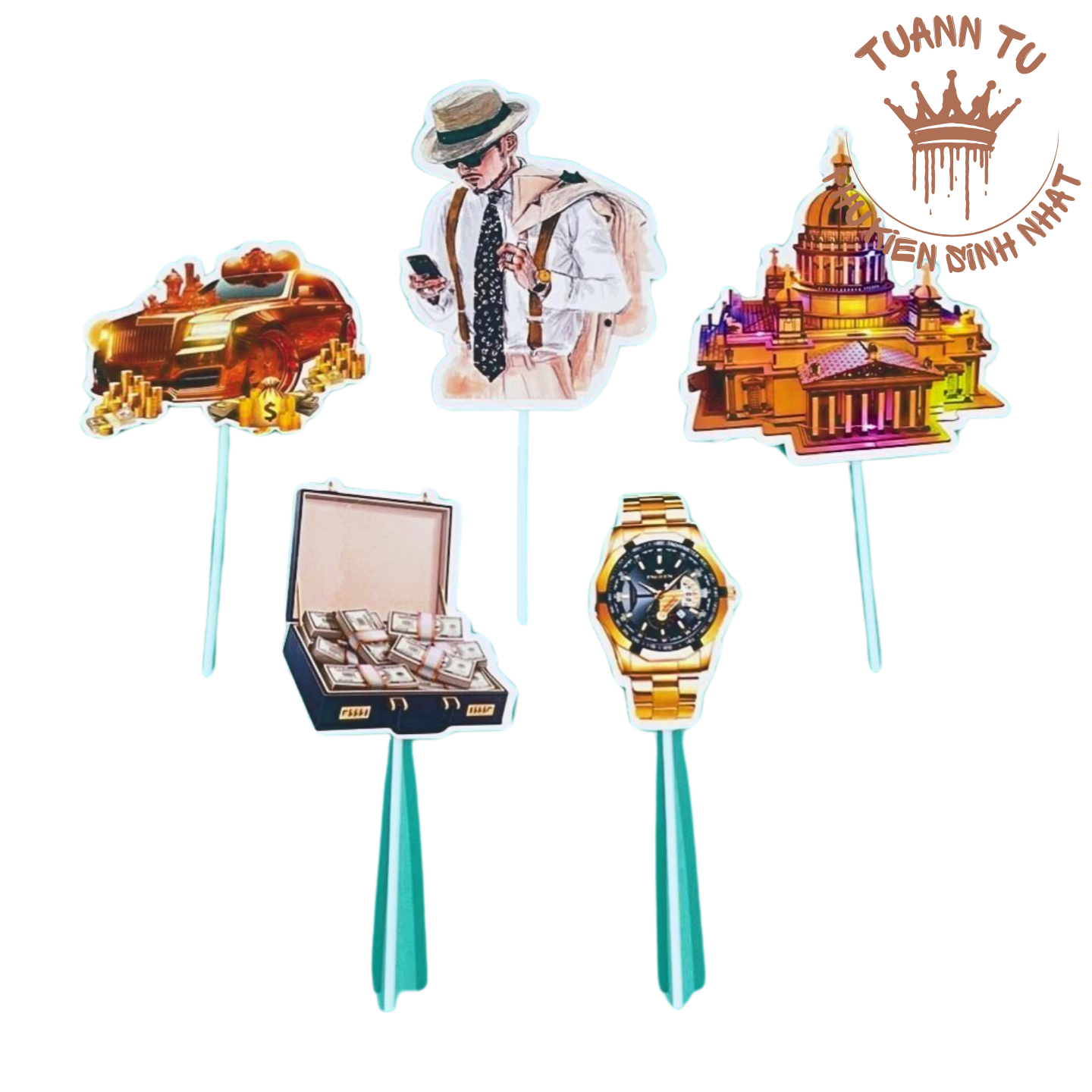 Set giấy: Đại gia 2