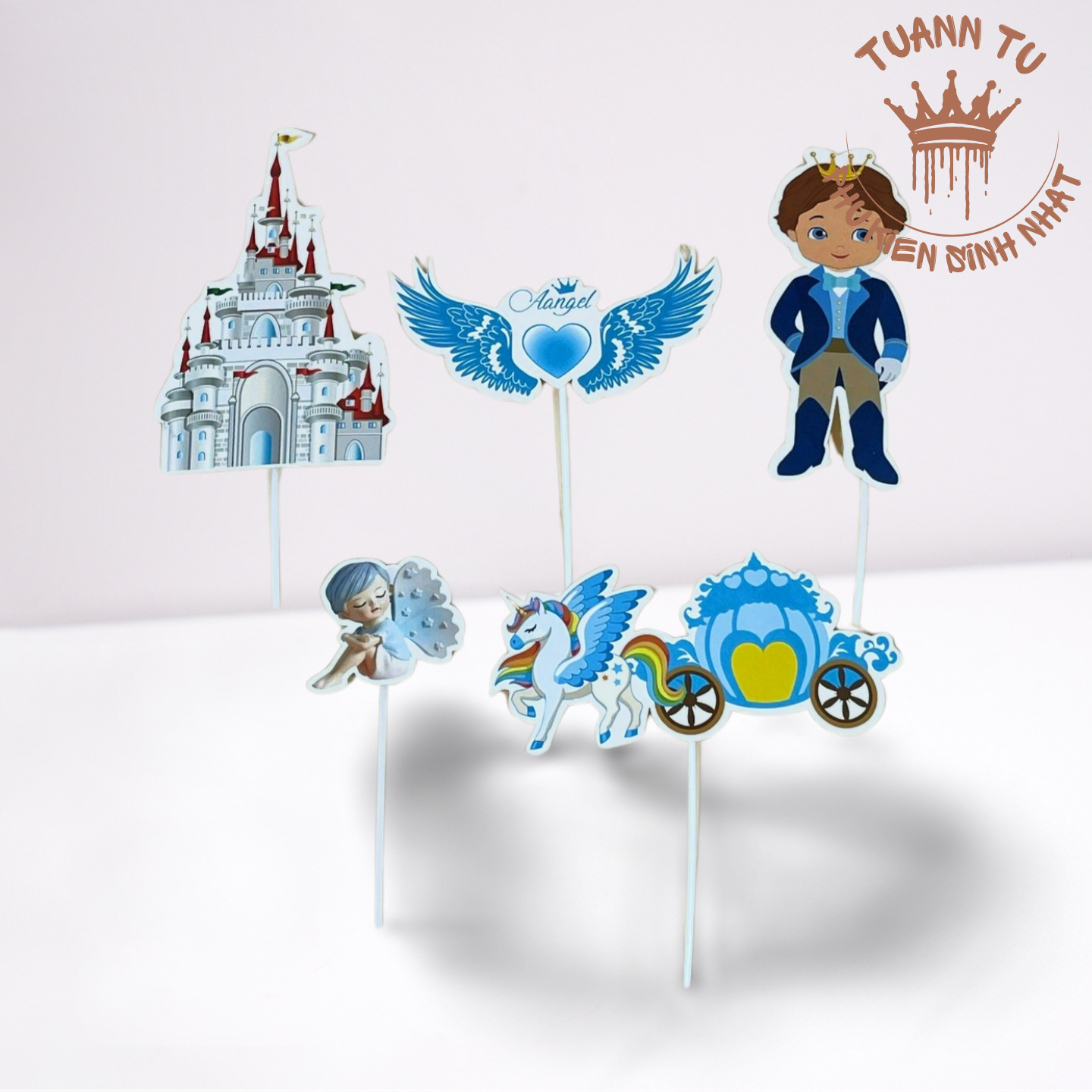 Set giấy: Lâu đài hoàng tử