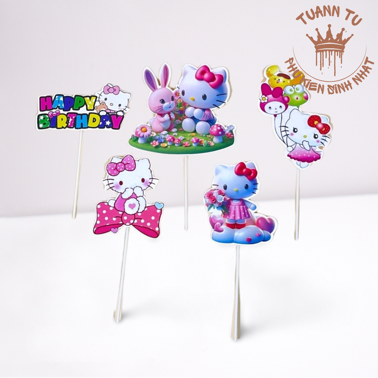 Set giấy: Mèo kitty 1