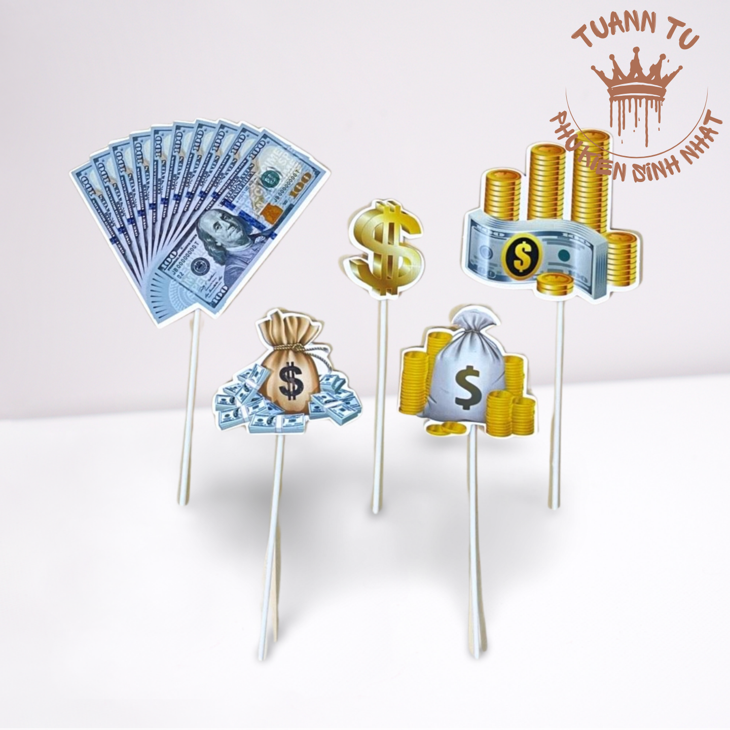 Set giấy: Tiền, đô la $12