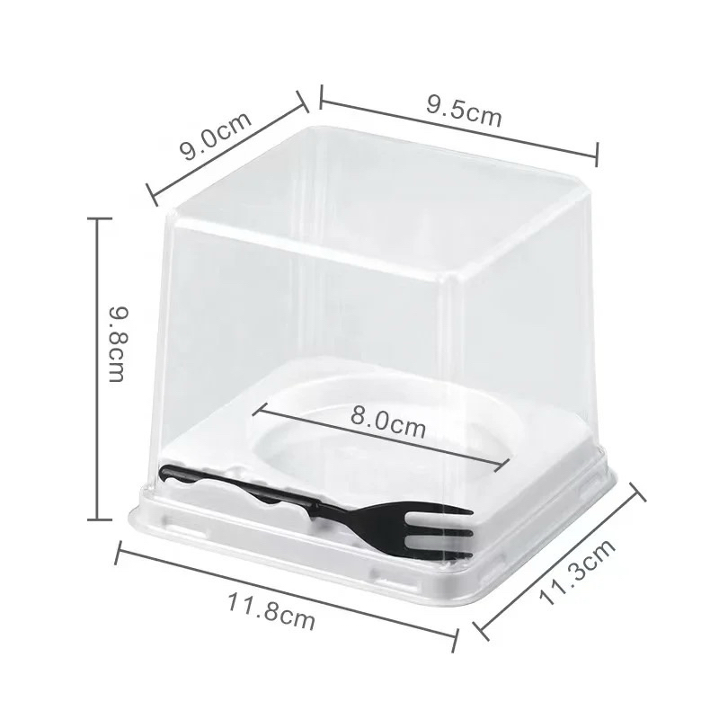 Hộp kèm nĩa/ 50c
