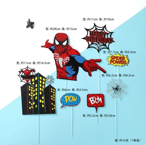 Set giấy: Người nhện 23 ( 2 lớp)